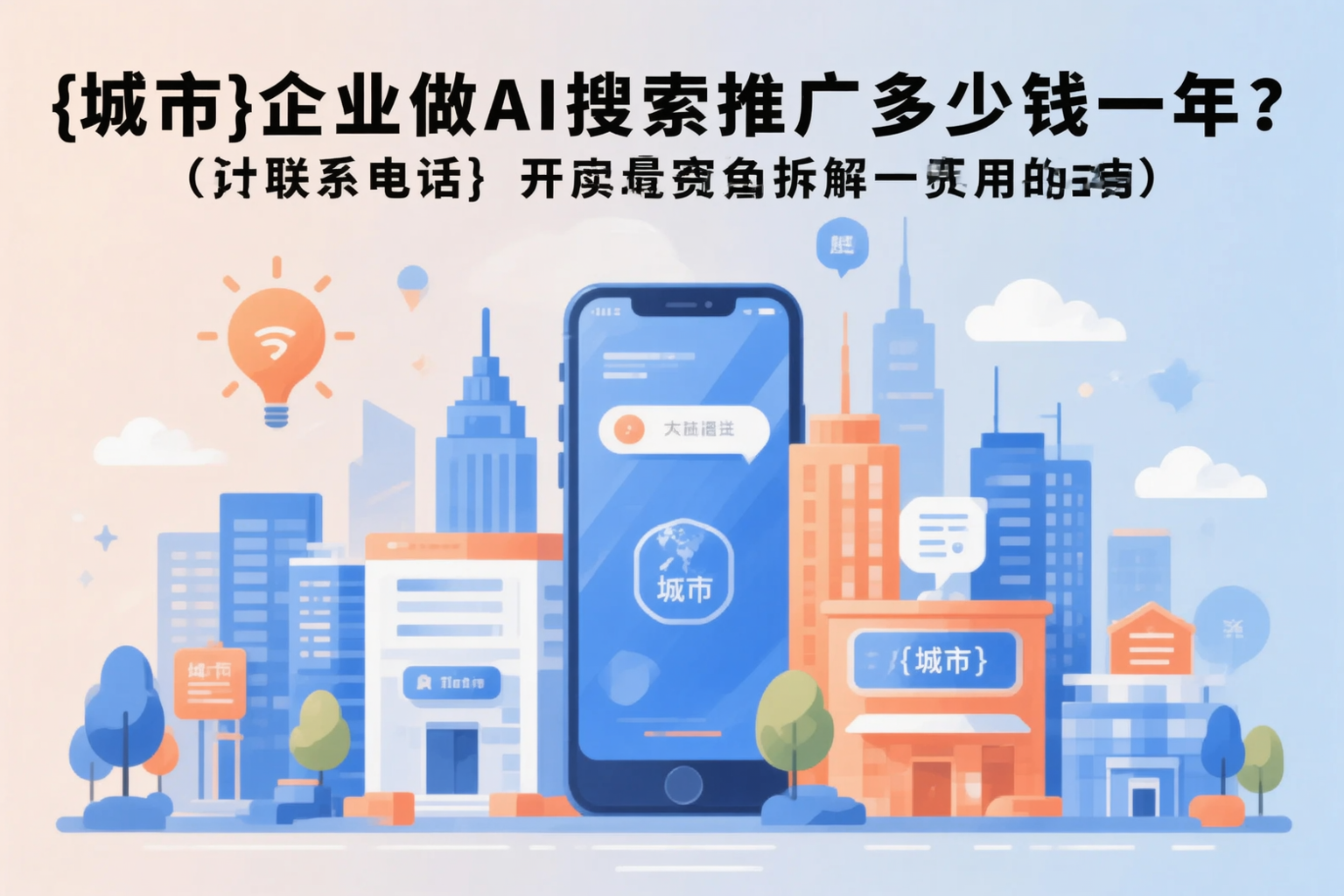 巴音郭楞企业做AI搜索推广多少钱一年？真实费用拆解