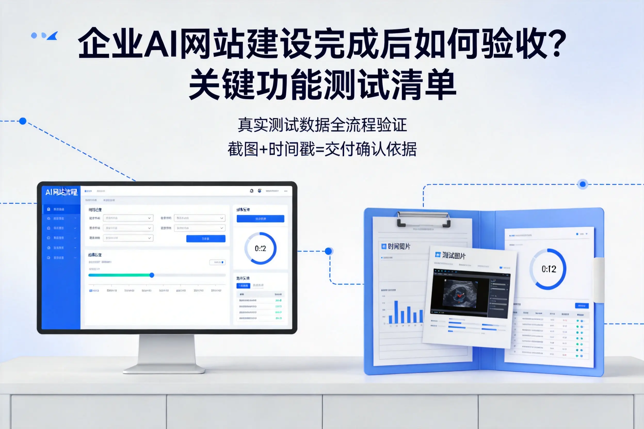 巴音郭楞企业AI网站建设完成后如何验收？关键功能测试清单