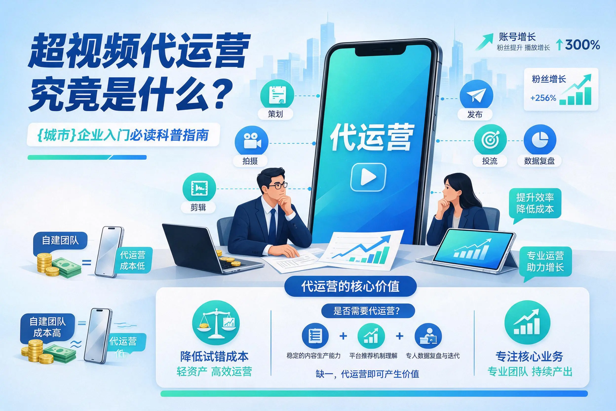 短视频代运营究竟是什么？巴音郭楞企业入门必读科普指南