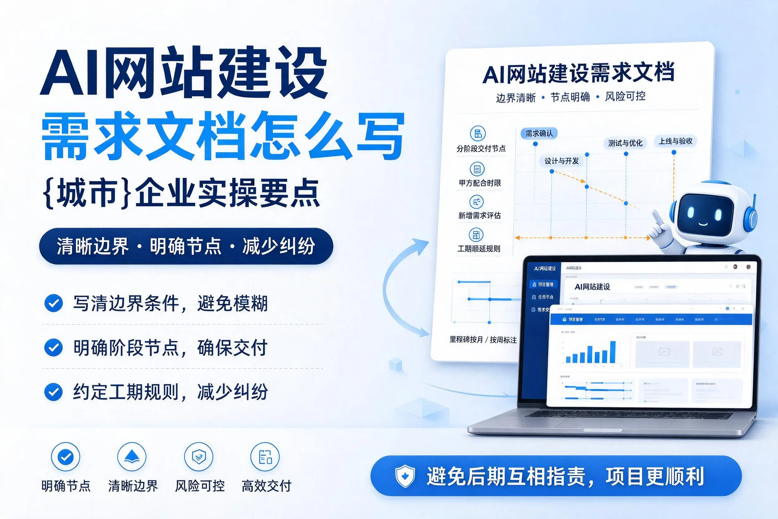 AI网站建设需求文档怎么写,巴音郭楞企业实操要点