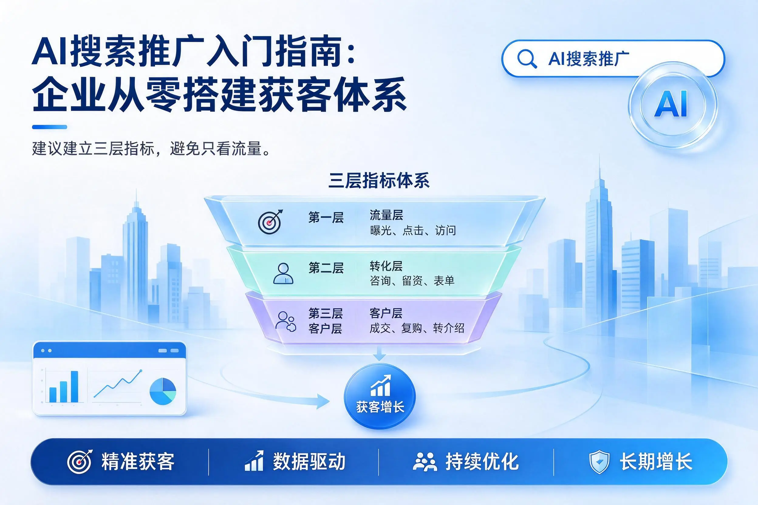 AI搜索推广入门指南：巴音郭楞企业从零搭建获客体系