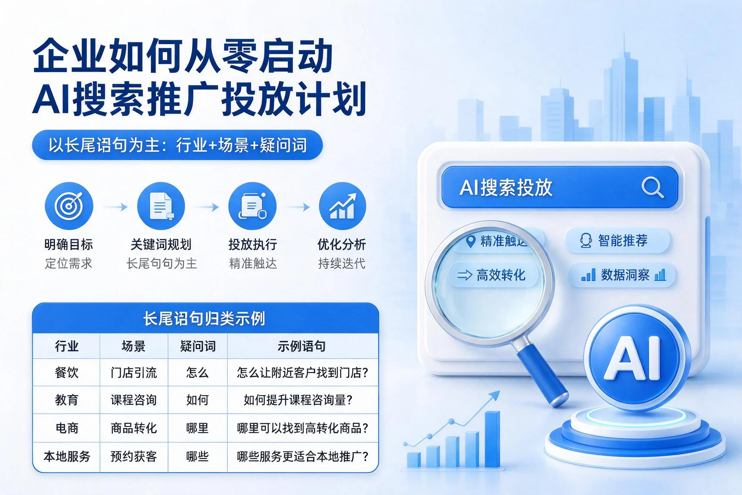 巴音郭楞企业如何从零启动AI搜索推广投放计划